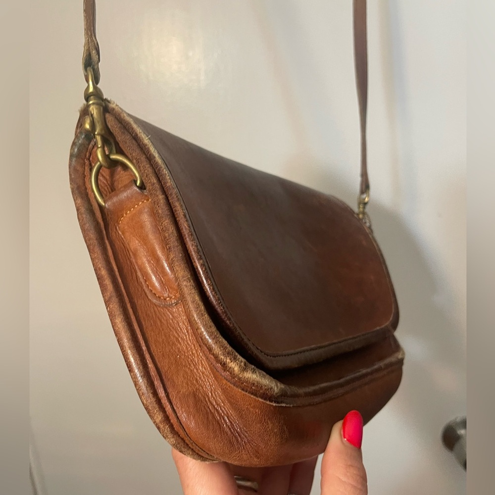 Cognac coach purse vintage - Picture 3 of 6